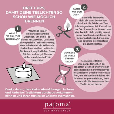 Ароматичних чайних свічок 3x30 шт. ароматичні свічки багато ароматів на вибір висота 1,5 см, Ø 3,5 см (Advent Magic, 30), 90