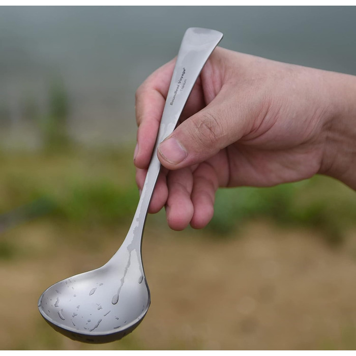 Титановий ополоник для супу iBasingo