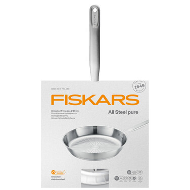 Сковорода Fiskars All Steel Pure матовая 28 см (1065628)