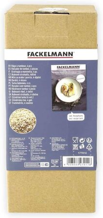 Барабанна терка, нержавіюча сталь 21 x 10,5 x 10 см Fackelmann