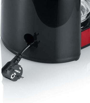 Кофемашина SEVERIN 'Type со стеклянным кувшином, ароматный, быстрый и тихий кофе с кофеваркой на 10 чашек, кофемашина с фильтром, KA 4815, 33.8 (красный)