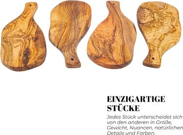 Обробна дошка для їжі 4 шт. 28 см з ручкою Erreke