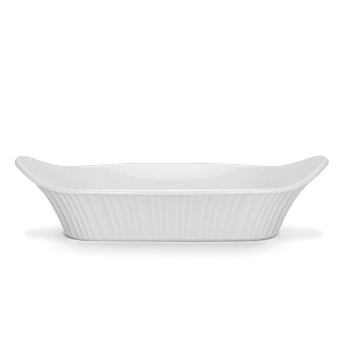 Прямокутна форма для запікання Fissman 26,5х19х7 см / 1,1 л порцеляна (14177)