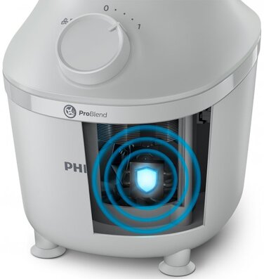Стаціонарний блендер Philips HR2041/17 (6813551)