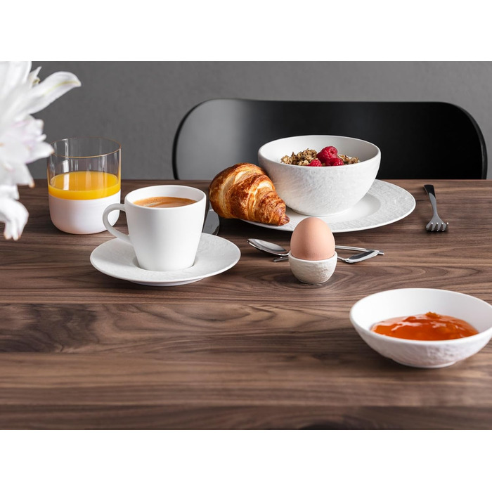 Чашка для яєць 5х3 см, білий Rock Blanc Manufacture Villeroy & Boch