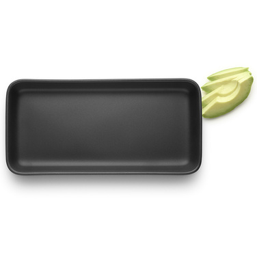 Блюдо сервировочное прямоугольное 12х24 см, черное Nordic Kitchen Eva Solo