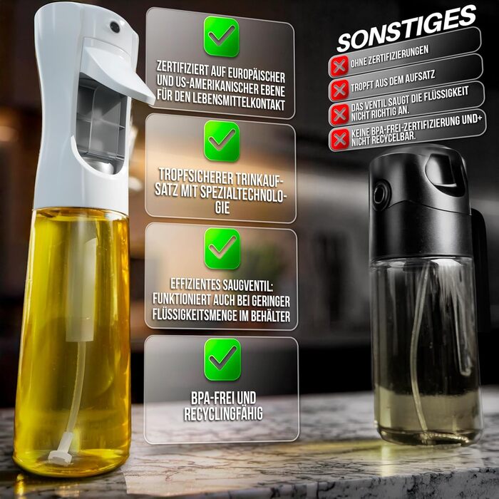 Дозатор для олії 300 мл ActivoTex