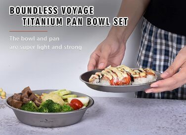 Набір посуду для кемпінгу iBasingo