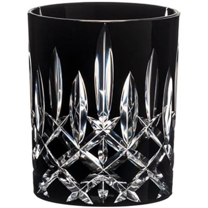 Кольорові келихи для віскі в індивідуальній упаковці, стакан для віскі з кришталевого скла, 295 мл, (чорний)