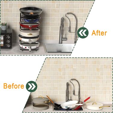 Многофункциональная подставка для посуды на 6 отделений Supfirm