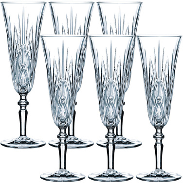 Набор бокалов для шампанского Nachtmann Palais, 140 мл, 6 шт.