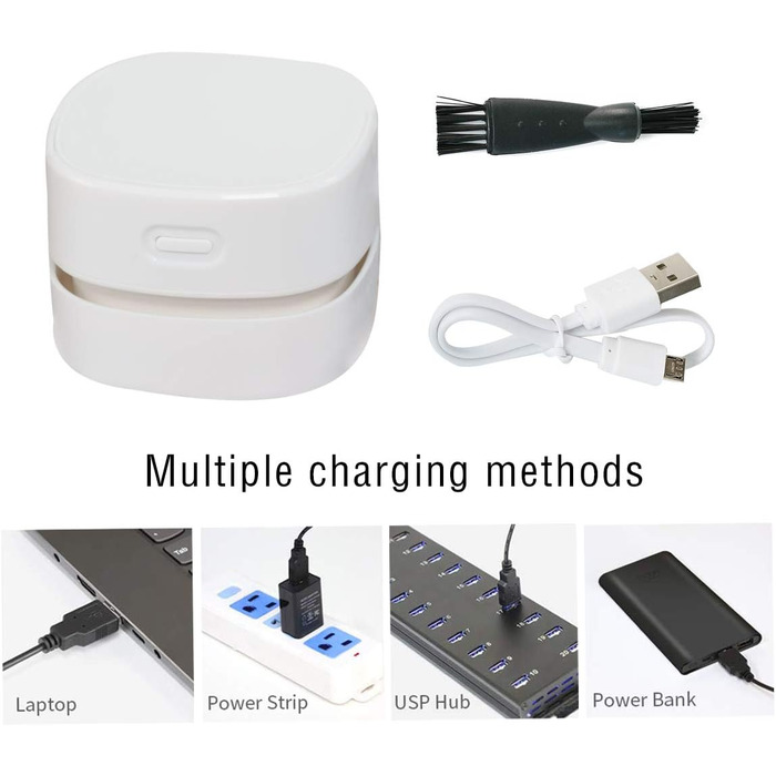 Міні-пилосос 4 Вт білий Surplex