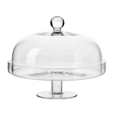 Блюдо на ножці Krosno Elite 28 см + ковпак 5900345795195
