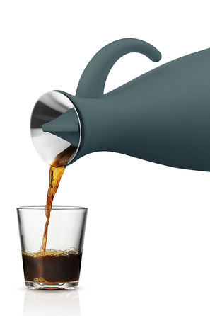 Термокувшін vacuum 1 л бирюзово-синій Eva Solo