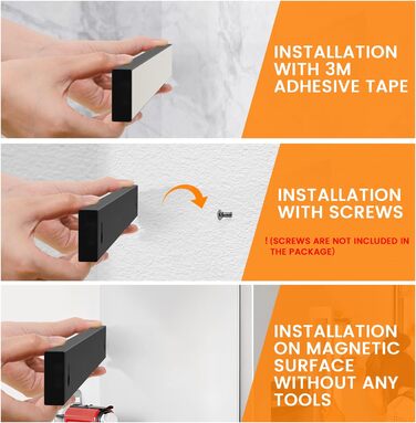 Подставка для ножей с магнитной полосой 40 см Cocolemon