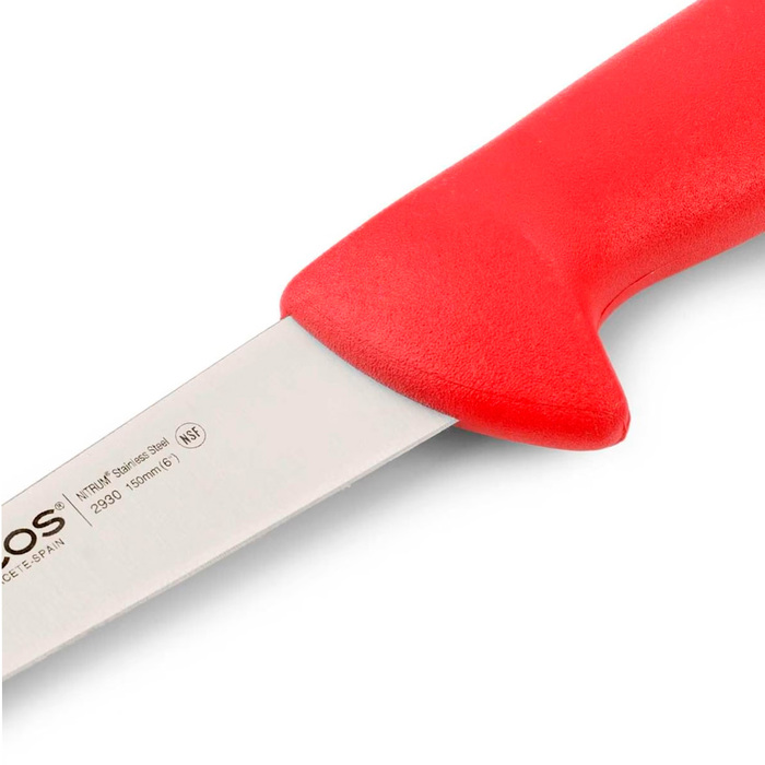 293022 Ніж м`ясника 150 мм серія '2900' червоний