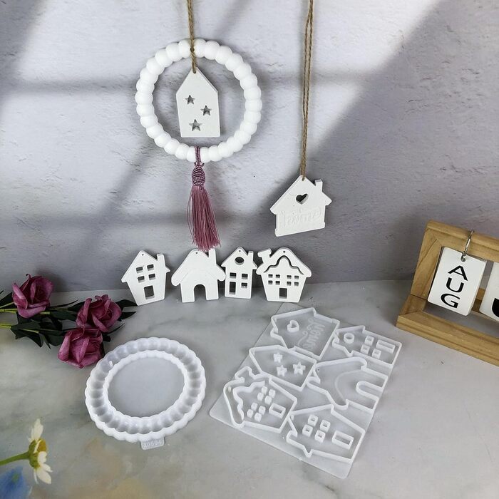 Силіконова форма EPODA 3 шт. Різдвяна ялинка, форми для лиття Annenbaum, силіконова гіпсова форма для лиття свічок, форми для лиття, силіконові форми для ялинки своїми руками (Z2)