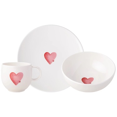 Набор посуды для завтрака, 3 предмета, With Love Villeroy & Boch