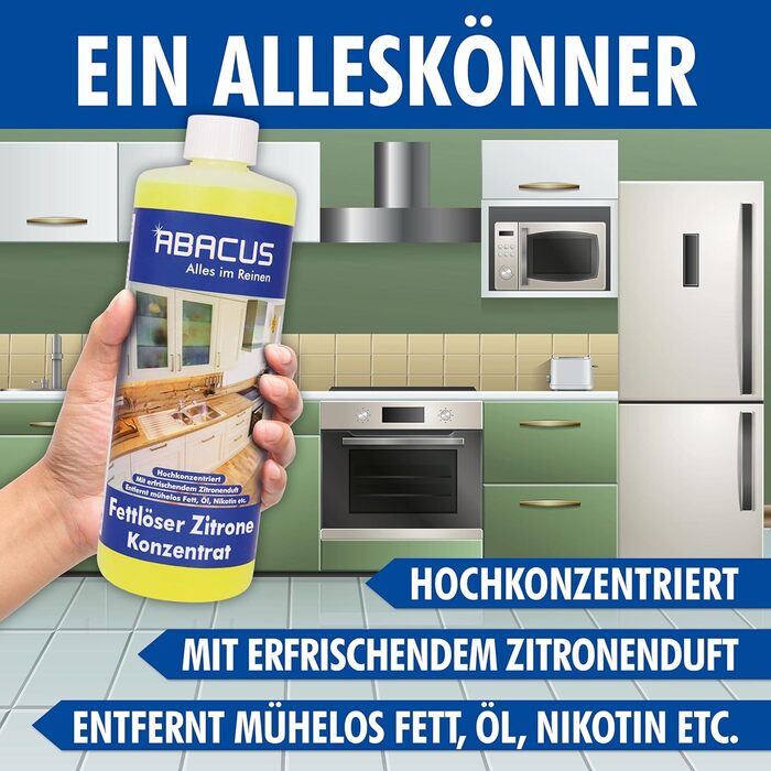 Средство для мытья вытяжек 2 х 750 мл ABACUS