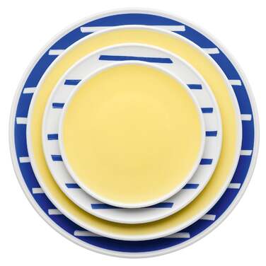 Тарілка 18 см жовта ONO friends Yellow Thomas