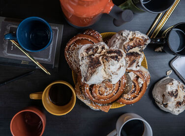 Термос-кавник Accent 1 л, коричневий Sagaform