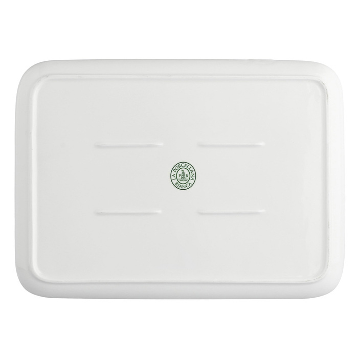 Блюдо сервировочное La Porcellana Bianca ESSENZIALE NEW AGE, фарфор, 30 х 22 х 2,1 см