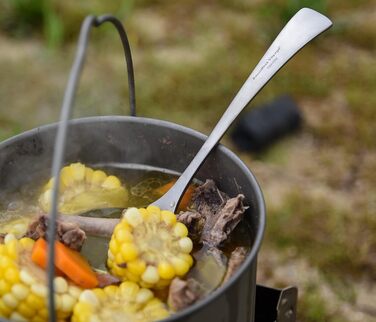 Титановий ополоник для супу iBasingo