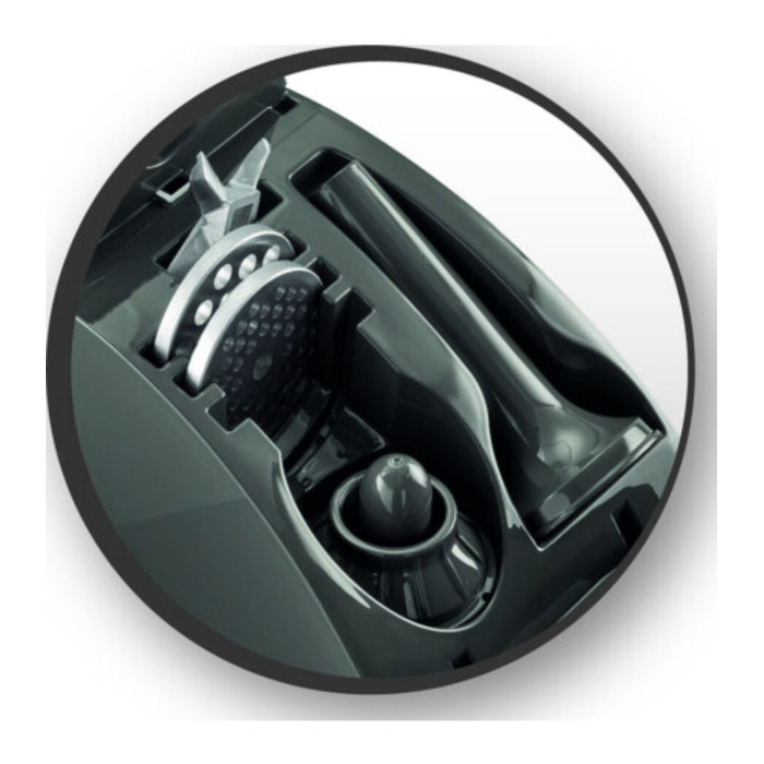 М'ясорубка 2000 Вт з насадкою для ковбас пластик/метал HVB Plus Tefal