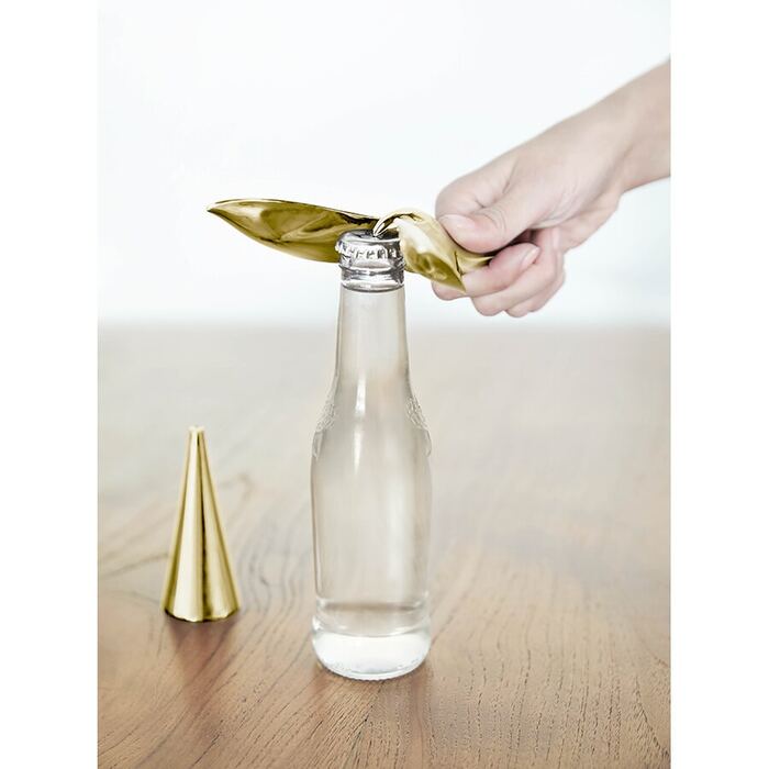 Відкривач для пляшок на підставці латунь Tipsy Umbra