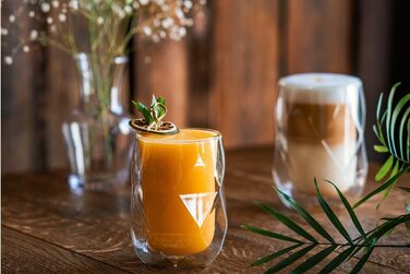 Набор из 2  чашек для кофе с двойными стенками 350 мл Konsimo