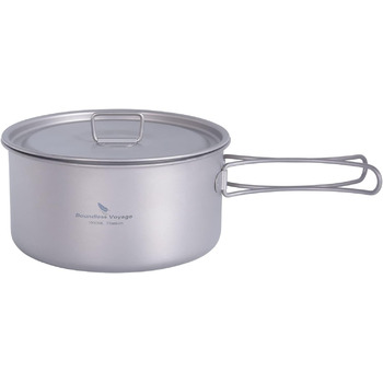 Титановая кастрюля для кемпинга 1,6 л Boundless Voyage