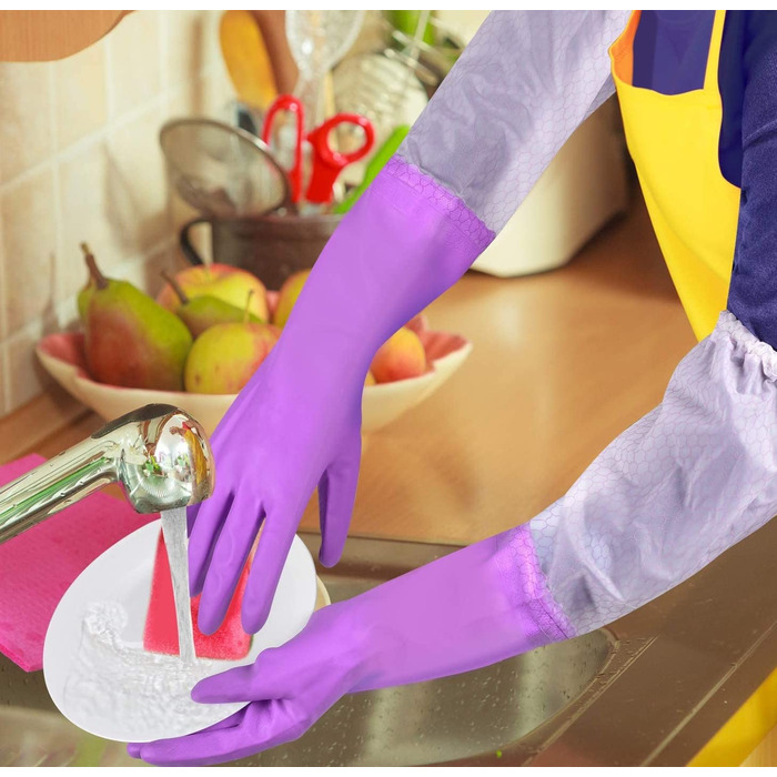 Рукавички для миття посуду 2 пари Elgood