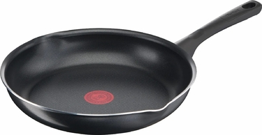 Сковорода с крышкой Tefal Day by Day, 20см, с крышкой, алюминий, бакелит, стекло, черный