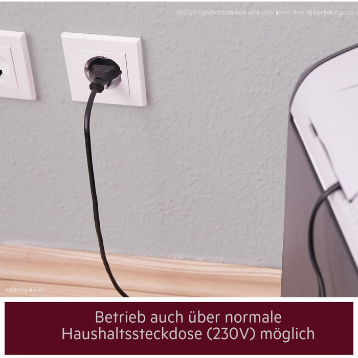 Автохолодильник 28 л чорний AEG