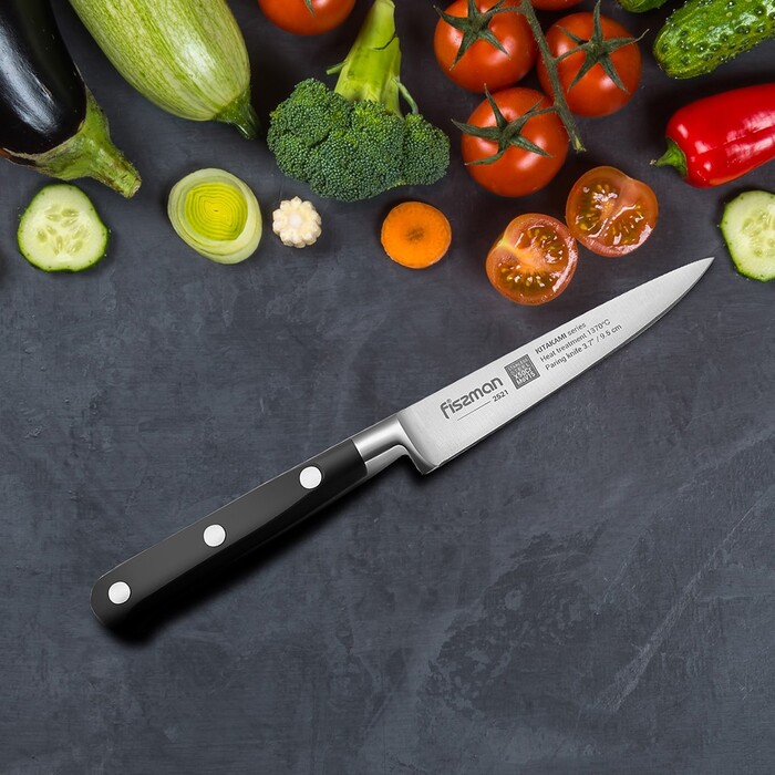 Овочевий ніж Fissman KITAKAMI 9,5 см (2521)
