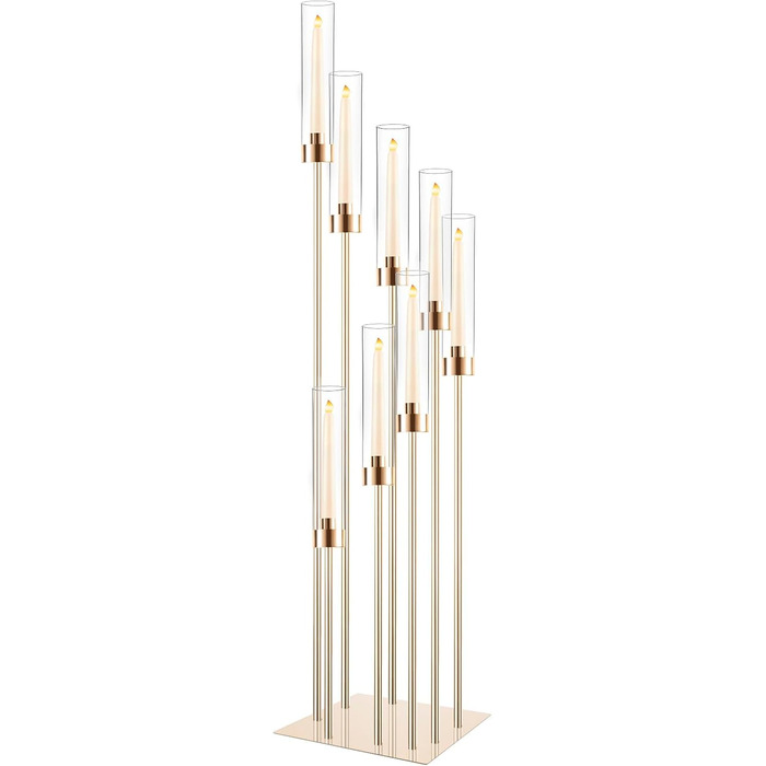 Високі підлогові свічники, 8-ручний 114 см LoveCat