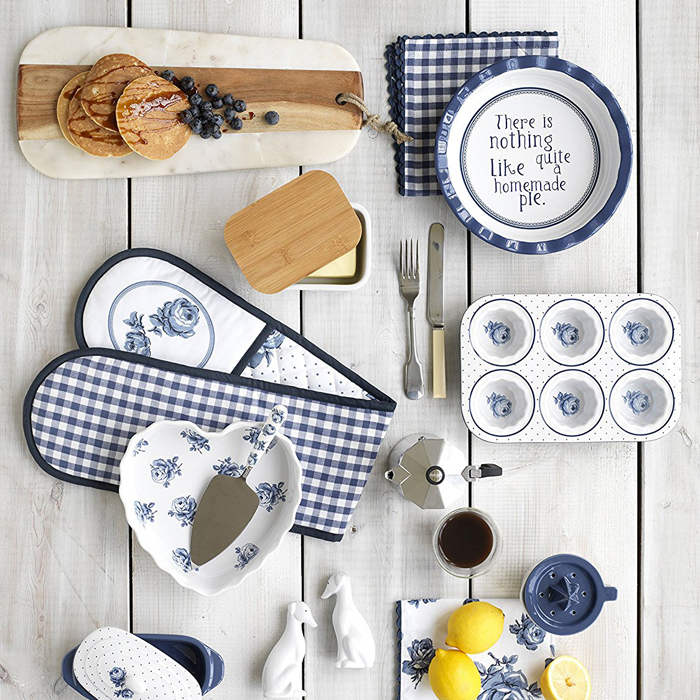 Набір серветок CreativeTops Vintage Indigo, бавовна 100%, 4 шт.