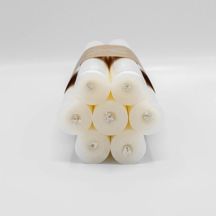 Набір з 7 конічних свічок 2,2 х 18 см, колір слонової кістки Infinity Boxs