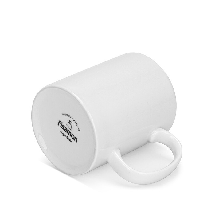 Набір з 2-х кухлів Fissman 350 мл FLOREE порцеляна (3664)