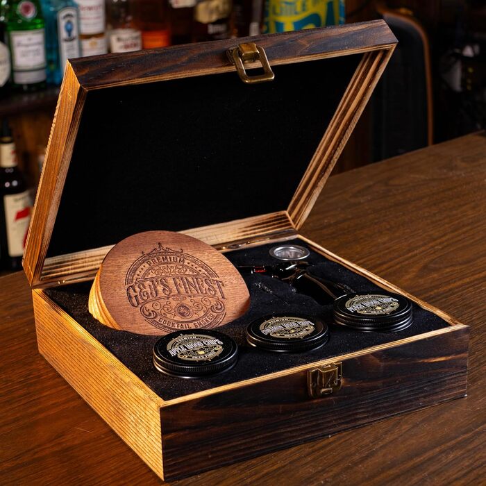 Набор для копчения коктейлей 10 предметов G & J's Finest