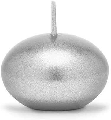 Плаваючі свічки 50 шт. плаваючі свічки Ø 40 мм (рожеве золото) (срібло)