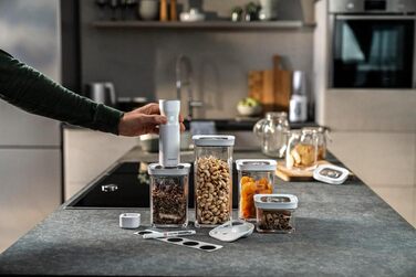 Набор вакуумных контейнеров, 6 предметов, прозрачный белый Fresh & Save Zwilling