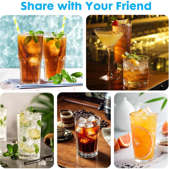 Силіконова форма для кубиків льоду Sinnsally, Набір з 3 формочок для кубиків льоду та льодових кубиків, Кубики льоду з кришками, Кулька для форми для кубиків льоду, Форма для льоду, Контейнер для кубиків льоду, Силіконова форма для кубиків льоду, Форма дл