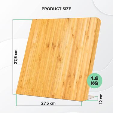 Магнітний блок для ножів 27,5x27,5 см Coninx