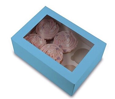 Картонна різнобарвна упаковка Телевізор для кексів, капкейков і маффинов Back - Helfer Dr. Oetker