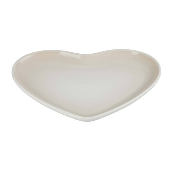 Тарілка у формі серця 23 см, бежева Heart Le Creuset