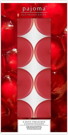 Ароматичних чайних свічок 3x30 шт. ароматичні свічки багато ароматів на вибір В 1,5 см, Ø 3,5 см (Гранат, 8), 90