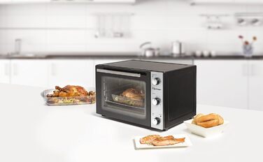 Міні-духовка 2-в-1 з грилем, 31 л 1500 Вт Bestron