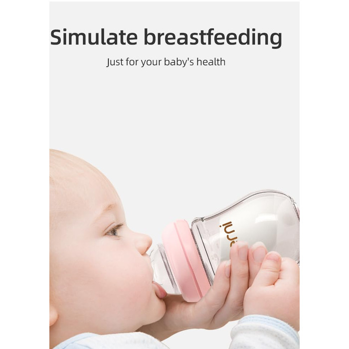 Скляна пляшечка для годування 150 мл Oberni