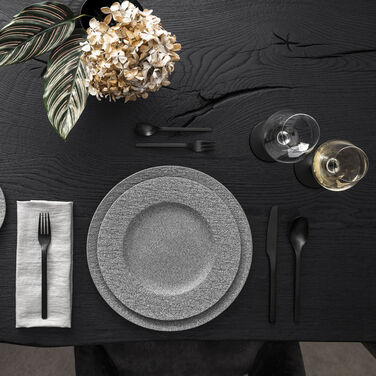 Набір столових приборів 16 предметів Black Manufacture Rock Villeroy & Boch